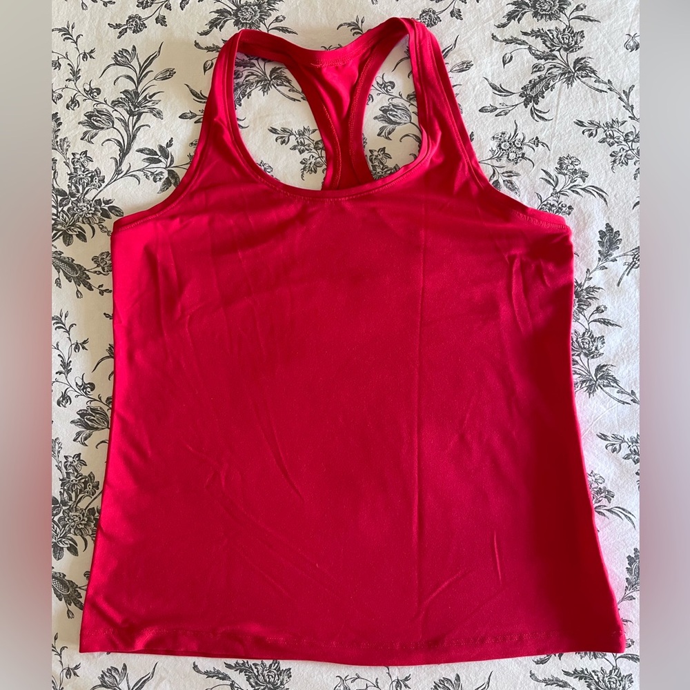 All In Motion | Racerback Tank Top - Size S (Red)